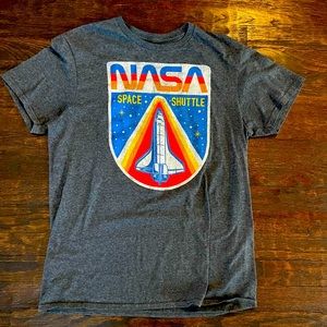 NASA space shuttle short sleeved T-shirt